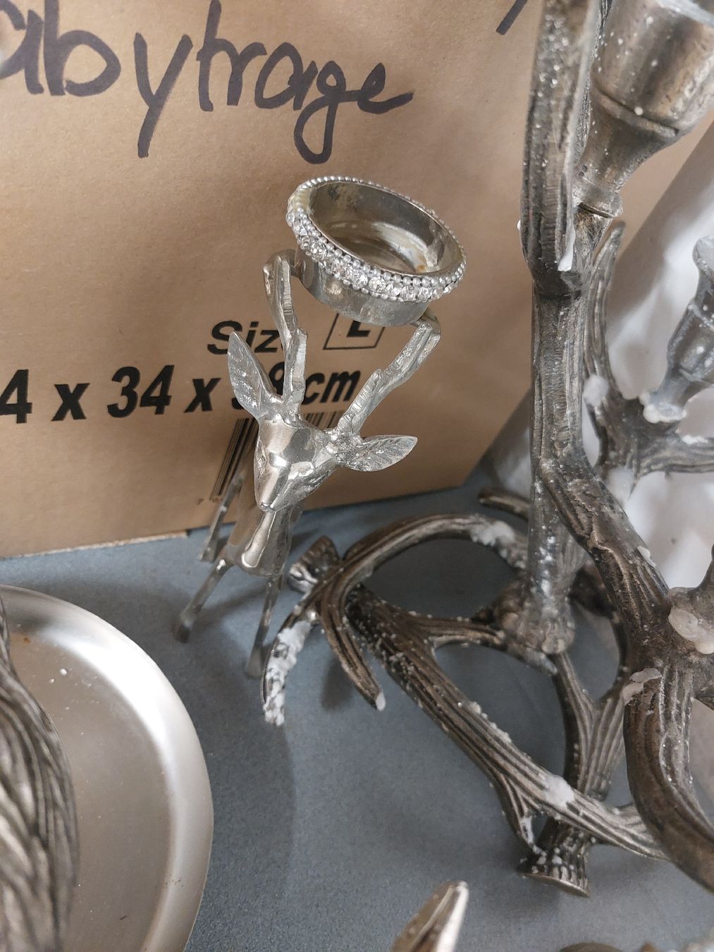 Bougeoirs: Kerzenständer Set Metall – D'occasion à Gwatt (Thun) par B.D.999 3
