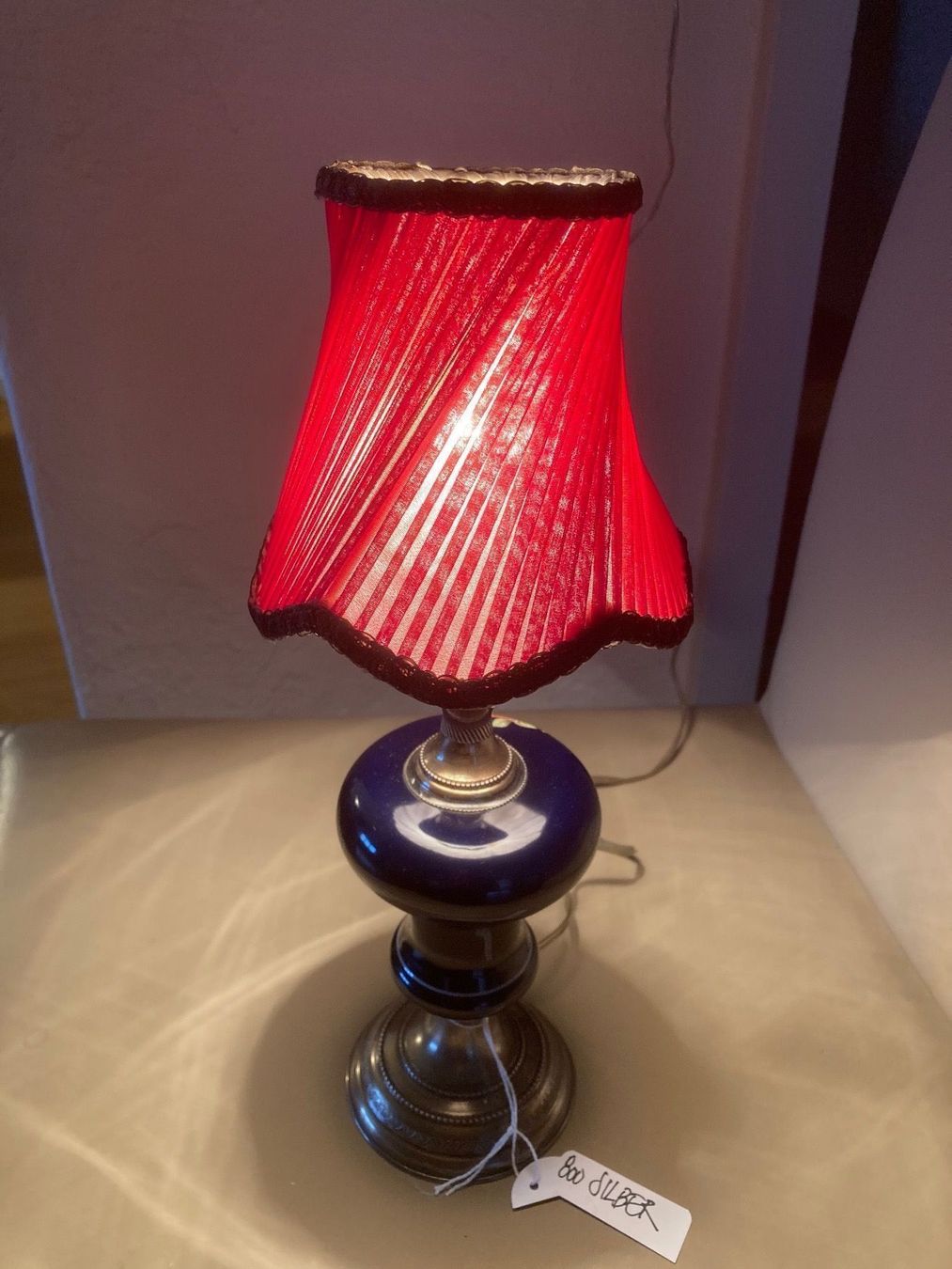 Lampade: Tischlämpli, Silber, Druckschalter, E14 – Usato da Neftenbach venduto da 889095 2
