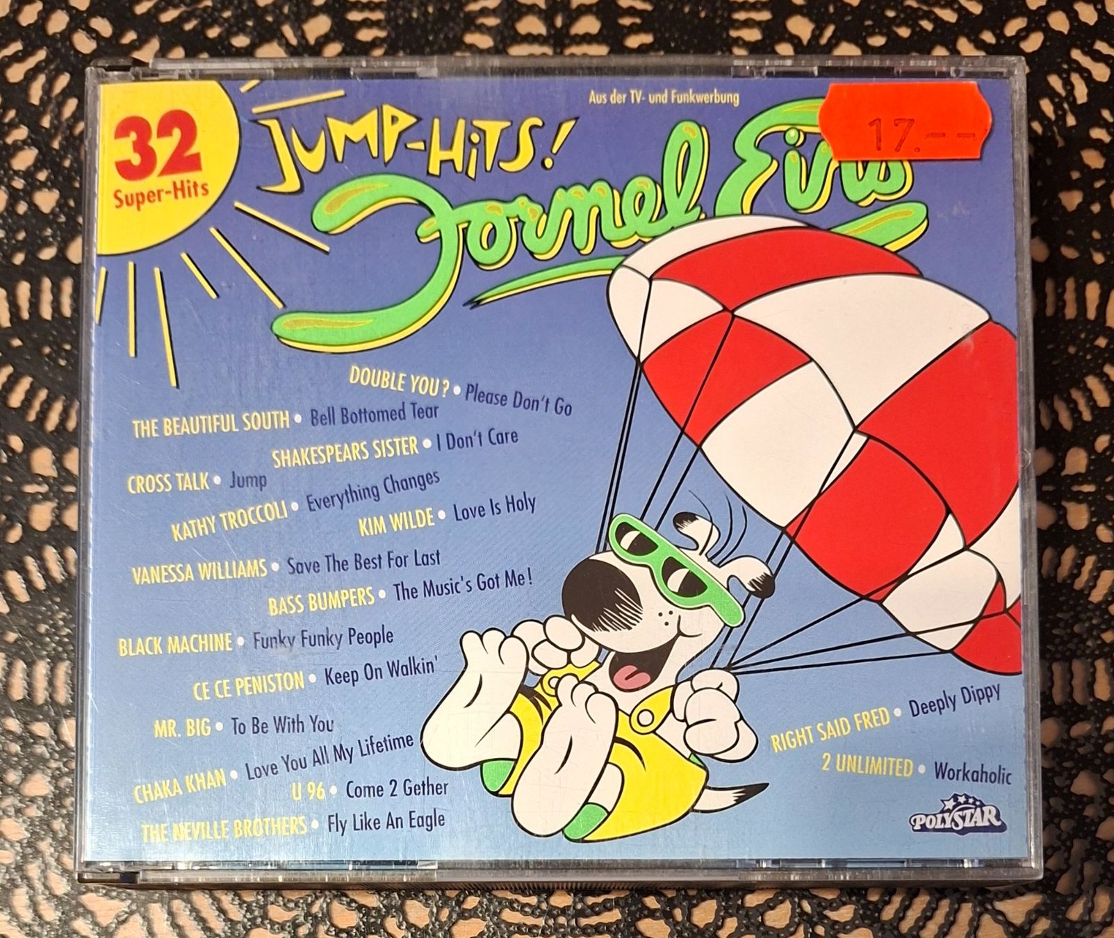 CDs: Formel Eins - Jump Hits, DE Pop/Rock Hit Compilation 1992 – Gebraucht aus Schönenberg TG von Gregolino76