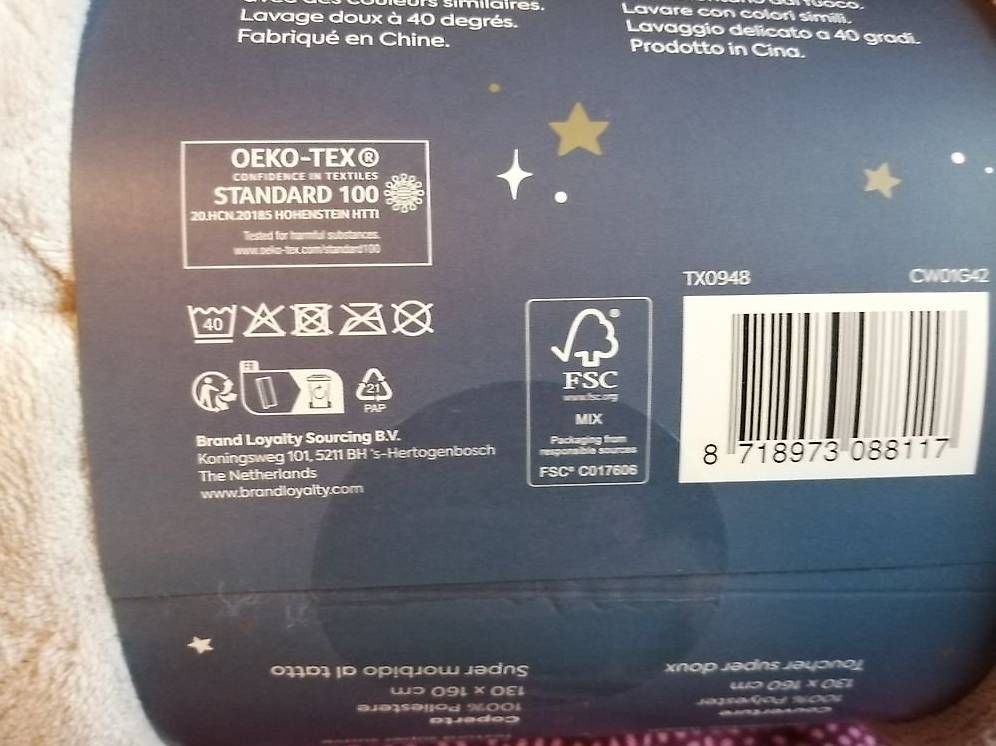 Coop Coperte: Kuscheldecke NEU – Nuovo e nell'imballaggio originale da zufikon venduto da radar07 2