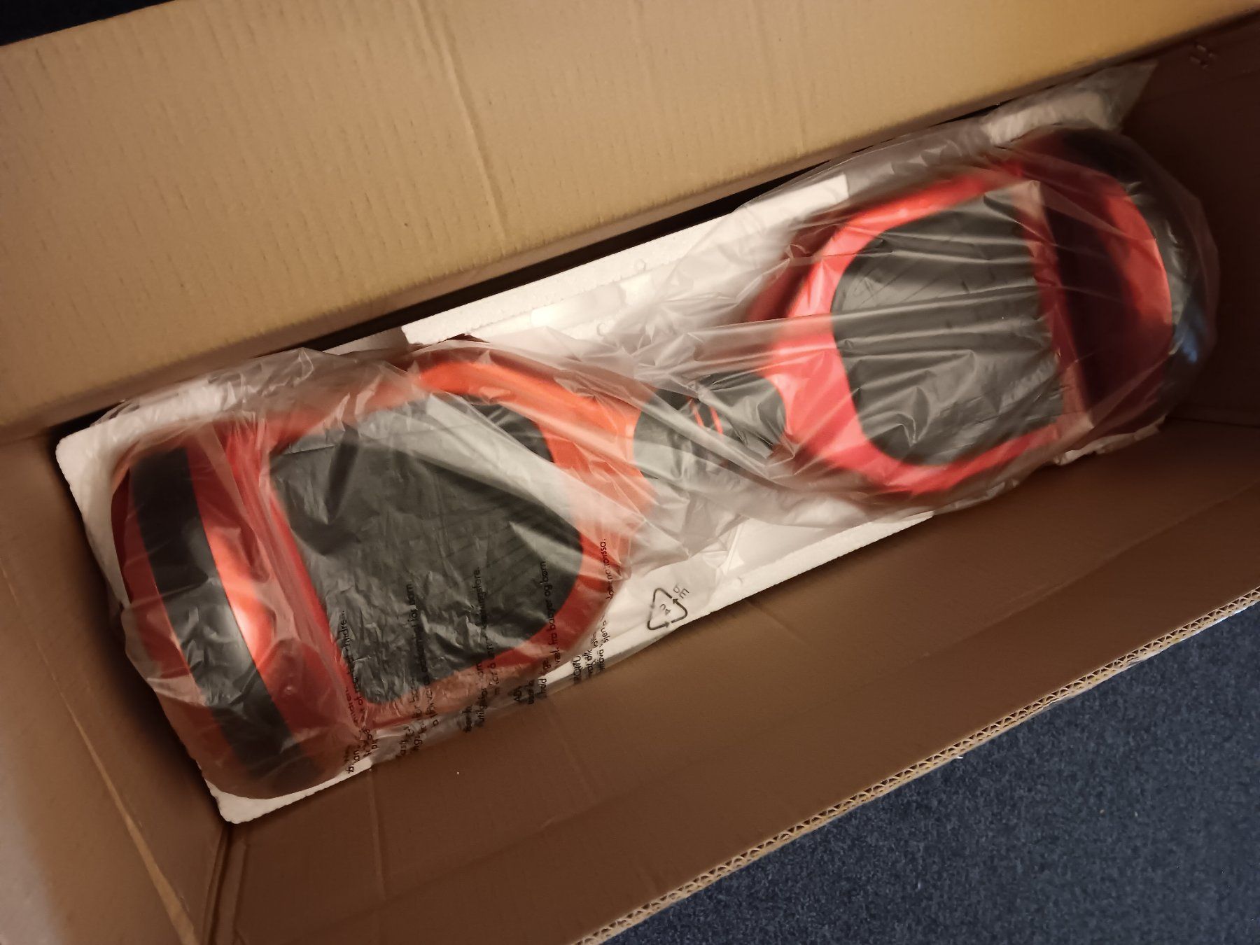 Hoverboard: Hoverboard, Rot, Metallic mit LED auf Rädern,  NEU – Nuovo e nell'imballaggio originale da Ermatingen venduto da rik4rdo 1