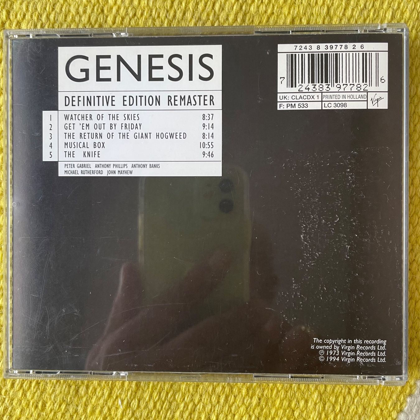 CDs: GENESIS-LIVE73 – Gebraucht aus Rorschacherberg von CD-Roli 1
