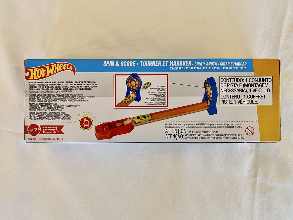 Hot Wheels Piste: Hot Wheels Stunt Tracks Spin&Score inkl. Polizeiauto – Nuovo e nell'imballaggio originale da Oberembrach venduto da theZaz 1