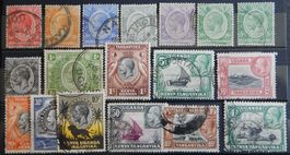 K.U.T. British ex. Kat. 2-39 gest. 1922/35