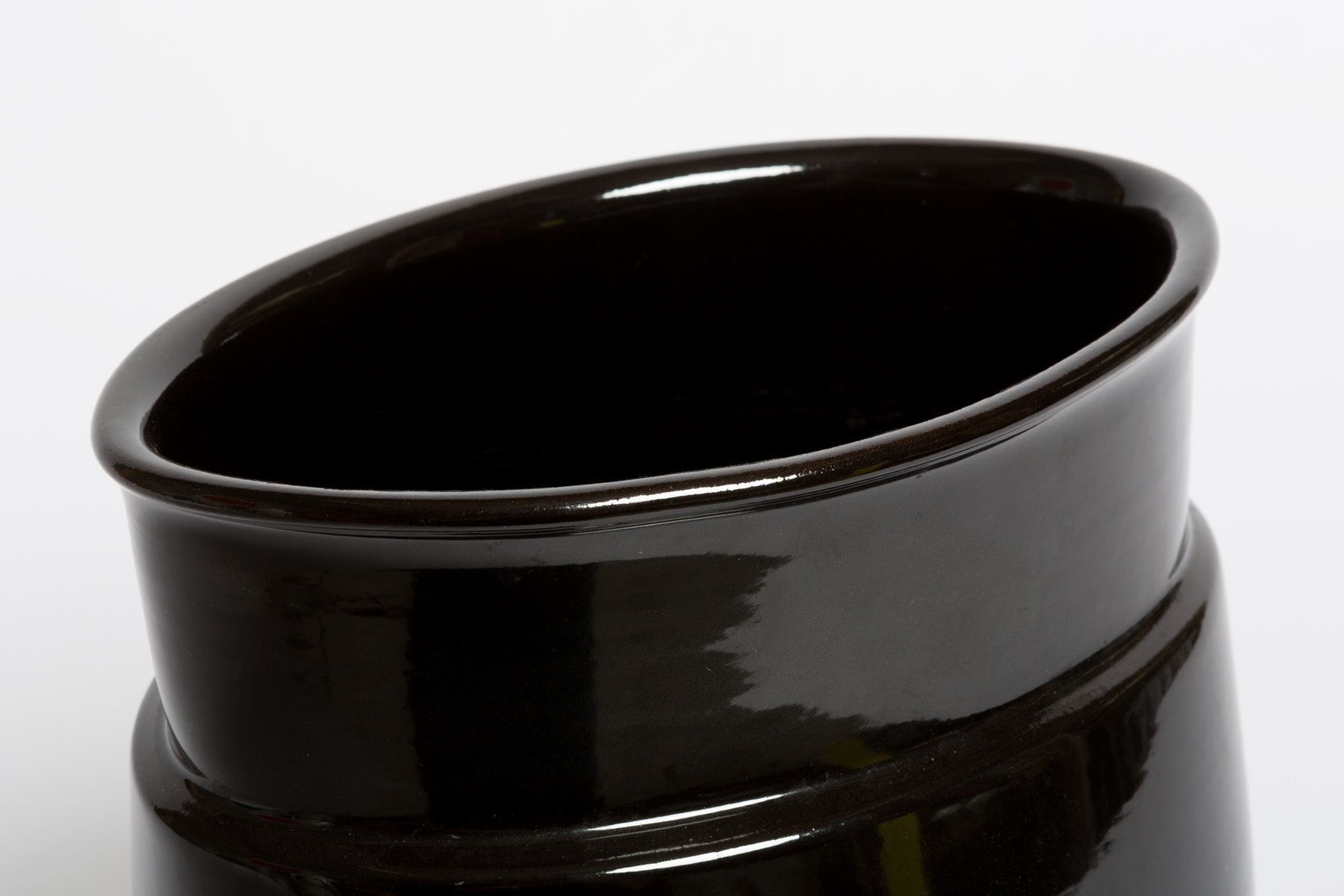 Linck Vasi & Recipienti: Schwarze Blumenvase von Margrit Linck – Usato da Bern venduto da sales_et 4