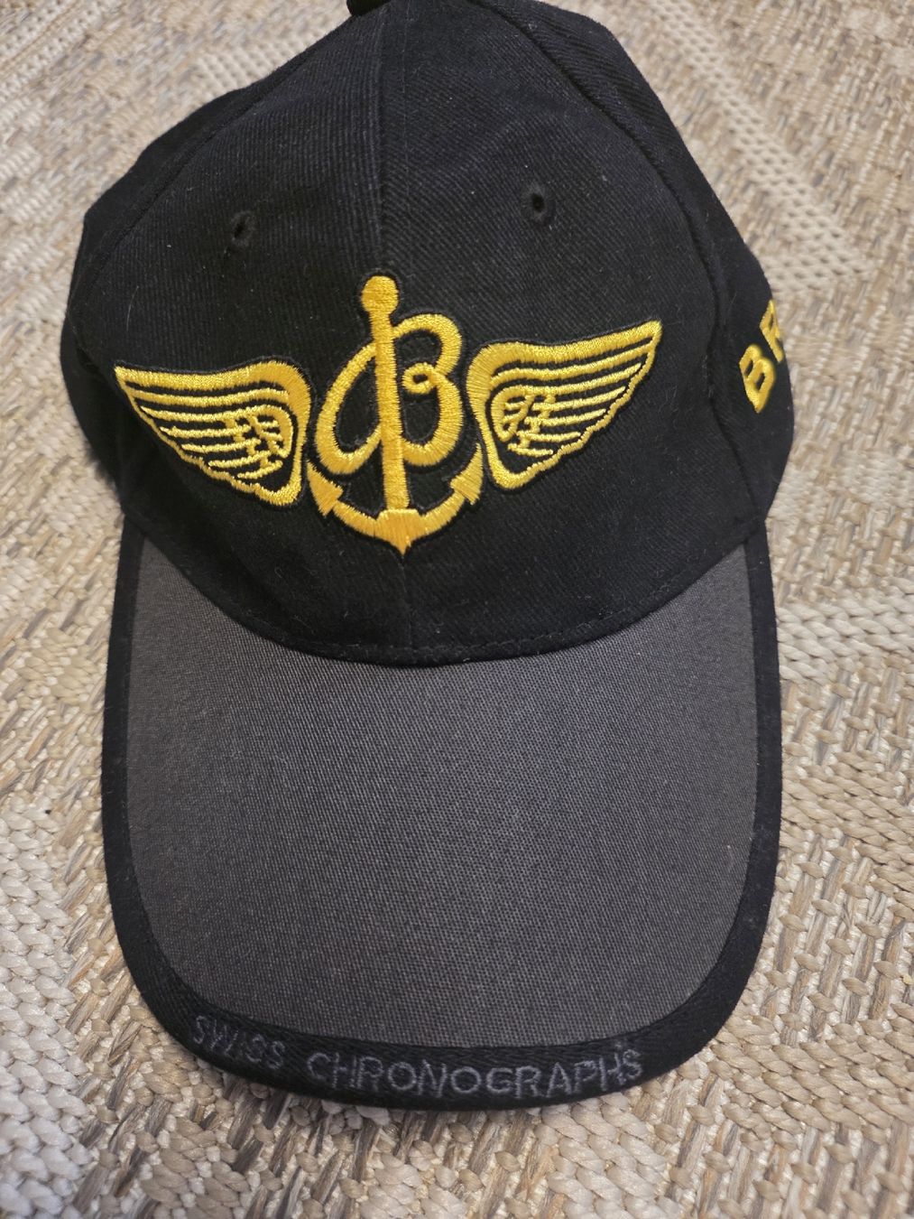 Hüte, Mützen & Caps: Cap Breitling schwarz gelb mit Logo – Gebraucht aus Dorf von Echo_Elements 1