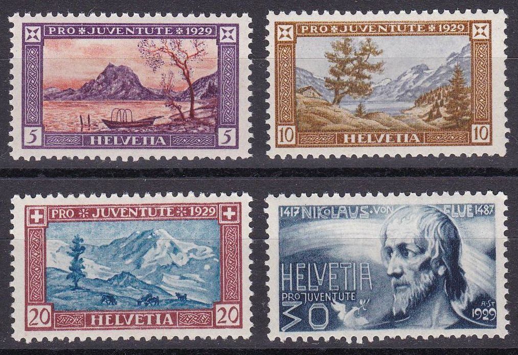 Tous les timbres: Pro Juventute, 1929, postfrisch** – Neuf (Voir description) à Lupfig par lubor