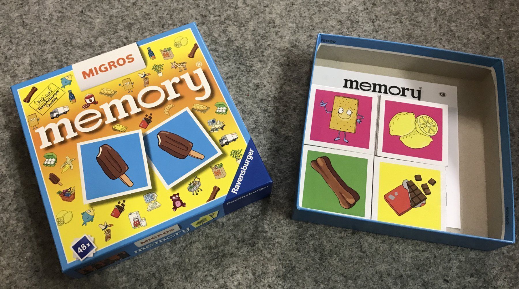 Migros Giochi: Memory Spiel von MIGROS – Usato da Guntershausen venduto da Gloominati 1