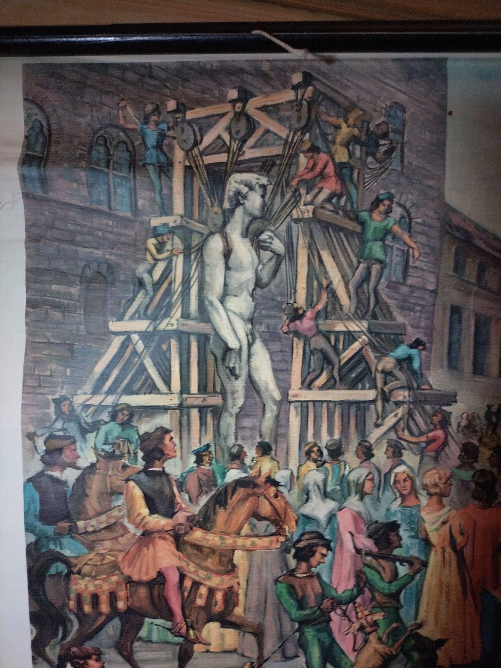 Foto & Immagini: Renaissance, Michelangelo David, Schul-Bild – Usato da Brugg AG venduto da matejR 1