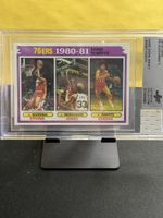 JF - 1981/1982 Topps Julius Erving - Game worn Jersey