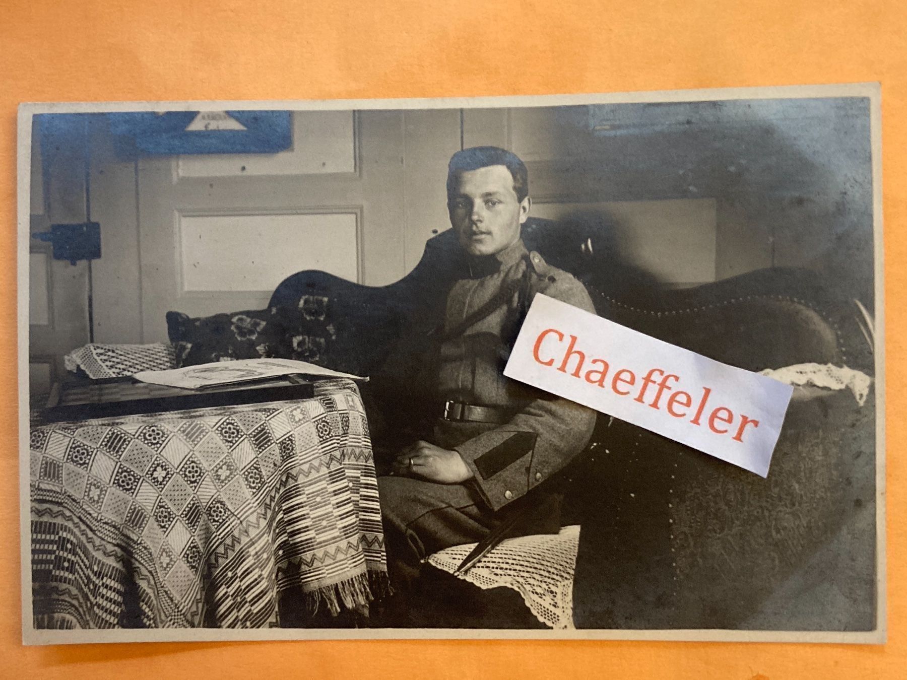 Cartoline postali: Alte Soldaten-Karte – Usato da Zürich venduto da Chaeffeler