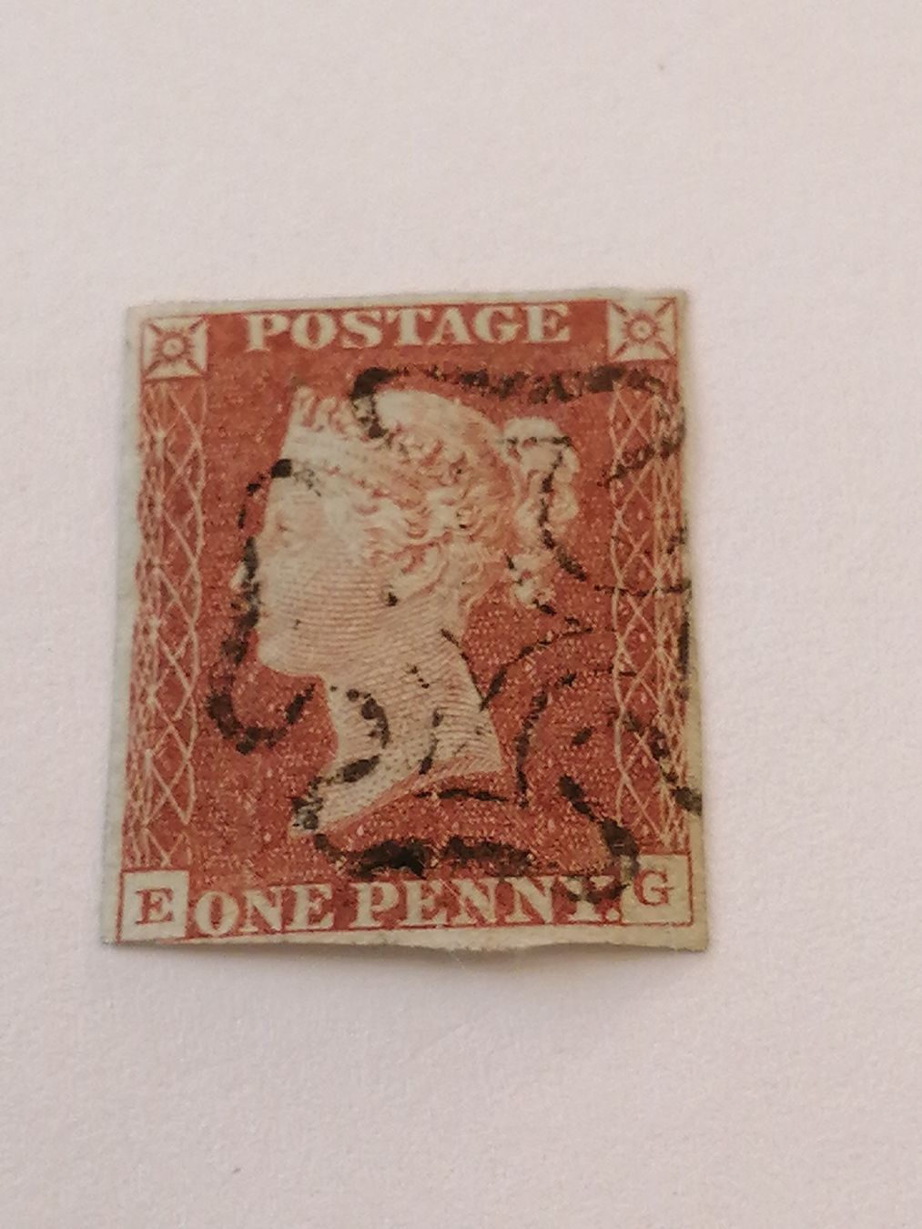 Tous les timbres: One Penny Red 1841  – D'occasion à Happerswil par tschergi