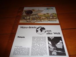 Münzbrief Malaysia