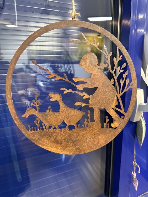 Frühlings Türkranz - Kunstblumen Kranz Für Haustür & Wanddeko | Nordisches Design