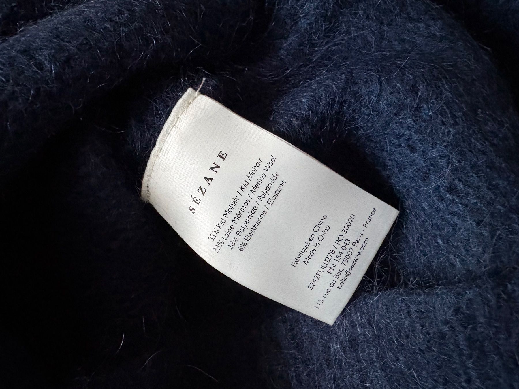 Sezane Pullover & Sweatshirts: Sézane Pullover pull Gr. S – Gebraucht aus Genève von sunandwind 3