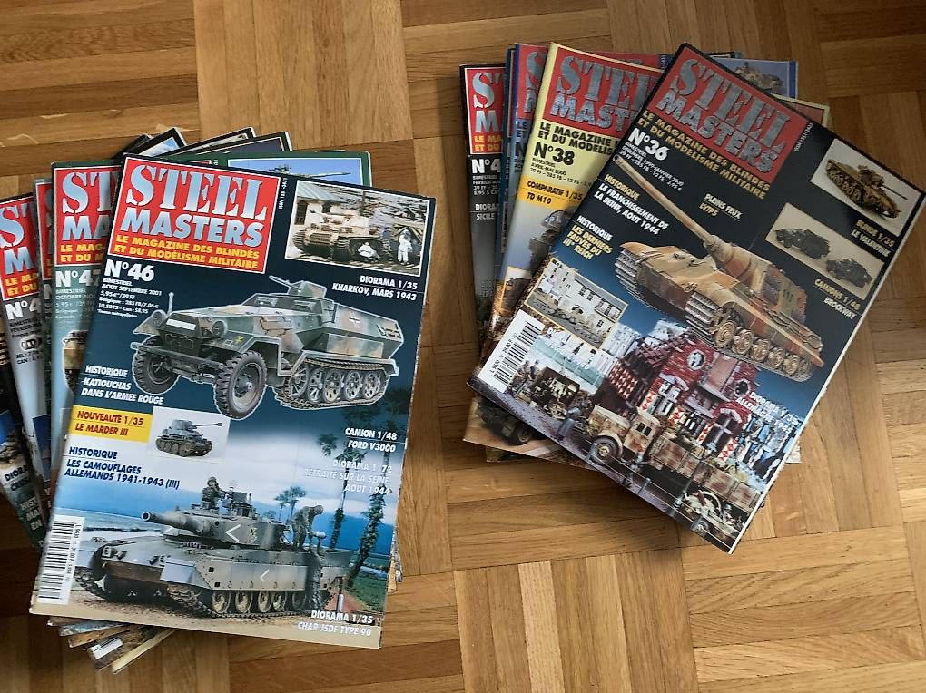 Riviste & Magazine: Revues Steel Masters/Wing Masters – Usato da Cossonay-Ville venduto da BRick73 1