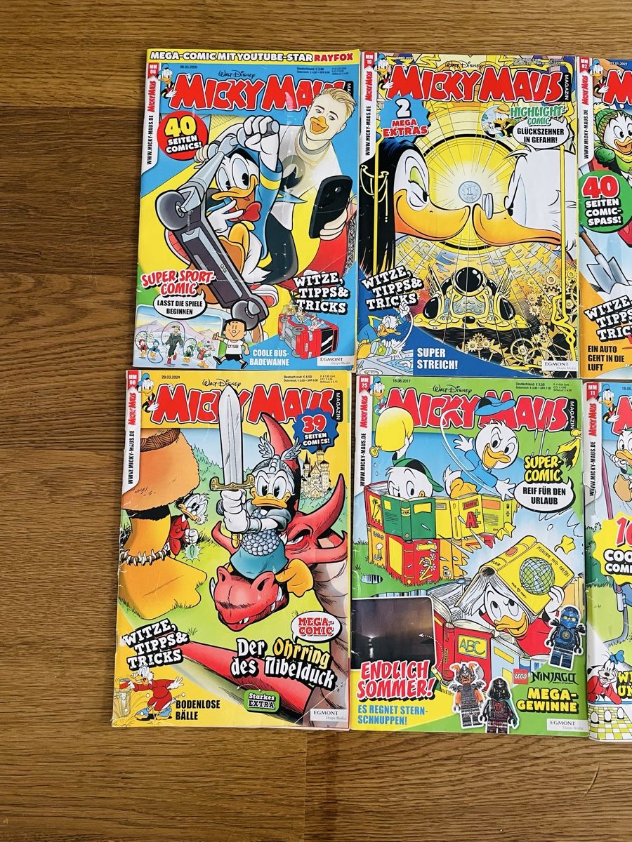 Fumetti: Micky Maus Comic-Sammlung, diverse Ausgaben zu ersteigern! – Usato da Thun venduto da Adrian131 2