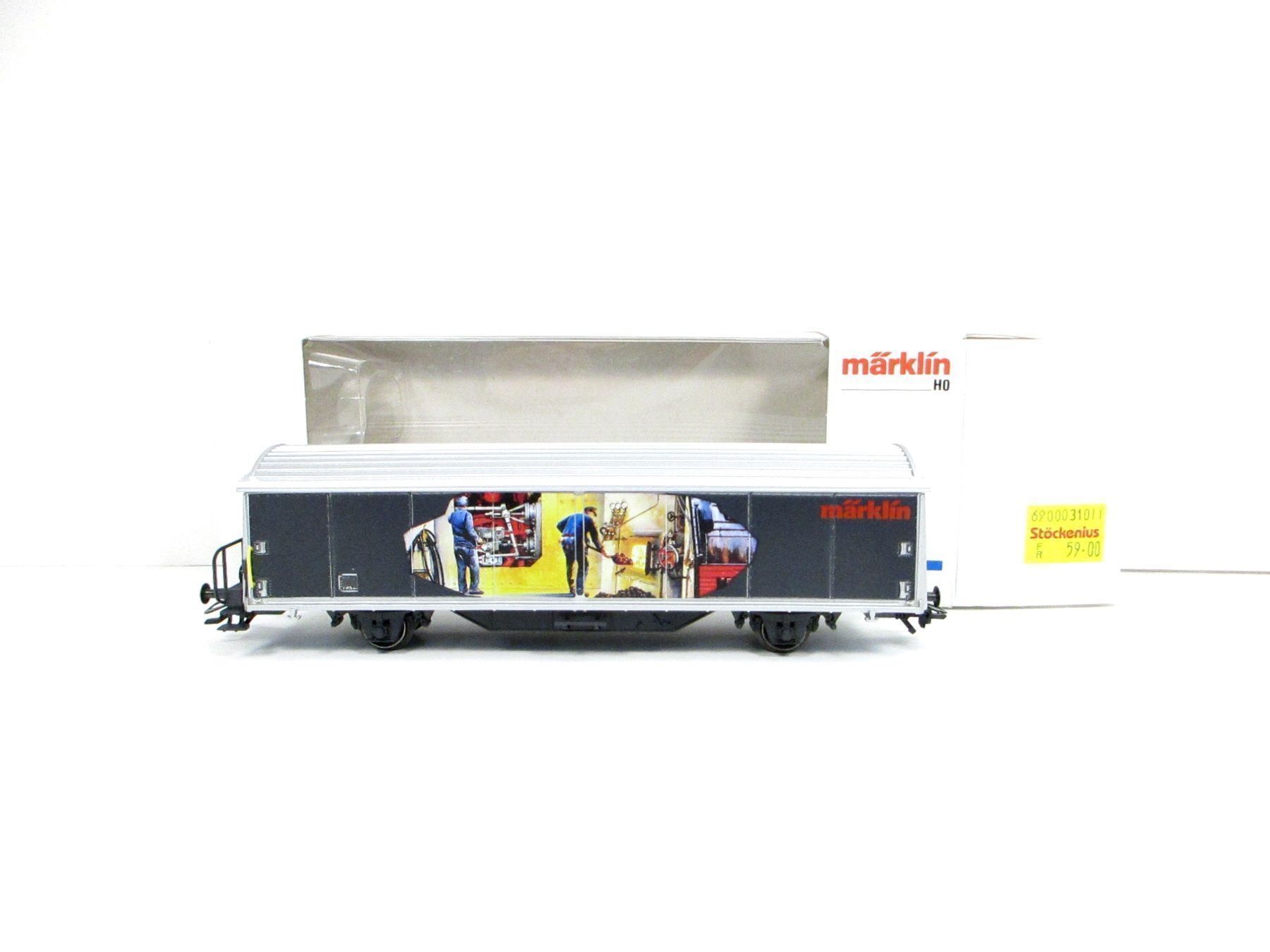 Märklin Modellini di ferrovie: Märklin H0 84735.16 SBB Schiebewandwagen – Nuovo e nell'imballaggio originale da Olten venduto da Heinrich875 1