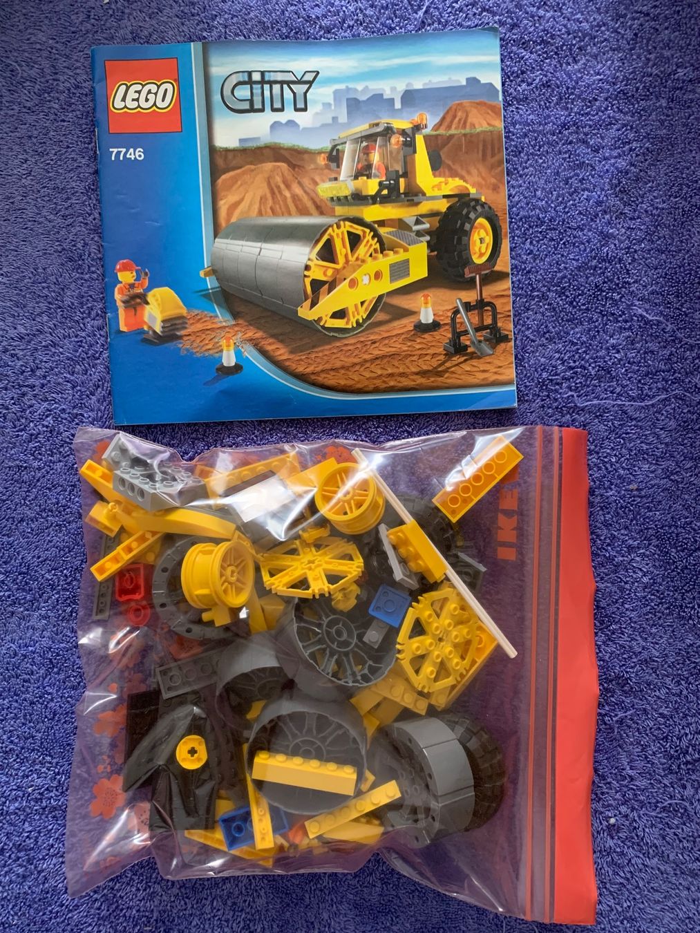 LEGO City 7746 Strassenwalze, mit Anleitung und OVP (Gebraucht) in ...