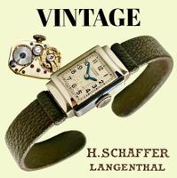 Schäffer Swiss Vintage Uhr