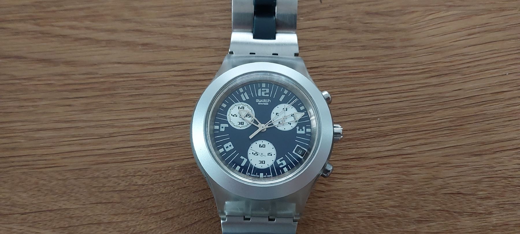 Swatch Uhren: Swatch irony Diaphane Thunderstorm – Neu (gemäss Beschreibung) aus Breil-Brigels von SilverSurfer27 2