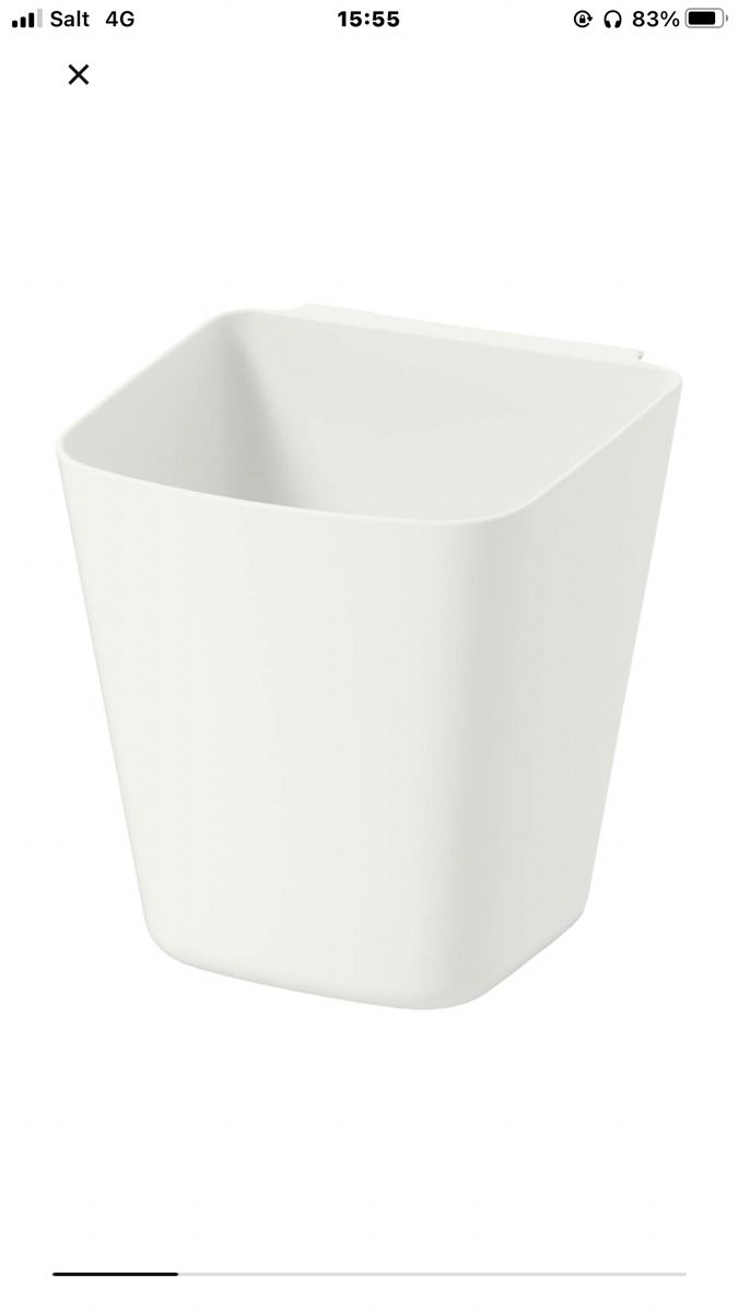 Ikea Contenitori & Simili: IKEA SUNNERSTA Behalter-Setx3, weiss – Usato da Zürich venduto da maxn