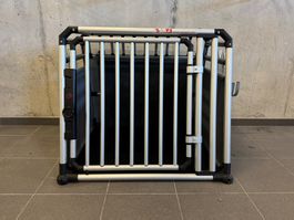 SwissPet Aluminium Hundebox / Autobox ca. 82 × 73 × 70 cm