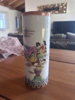 Handbemalte chinesische Porzellanvase 