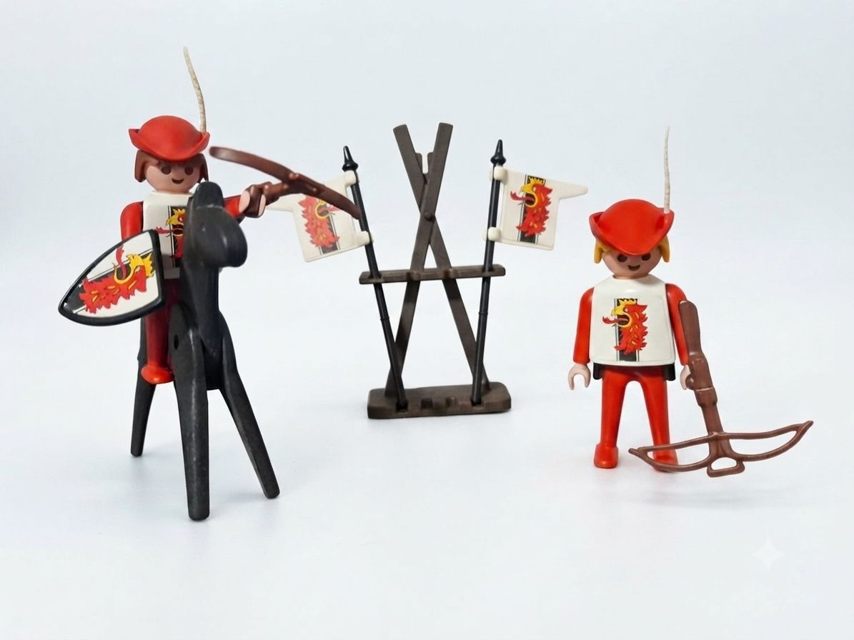 Playmobil Spielzeuge: Playmobil, Ritter  – Gebraucht aus Gunzwil von Zappelhans