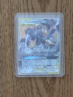 Pokemon Karte Lucario & Melmetal GX guter Zustand