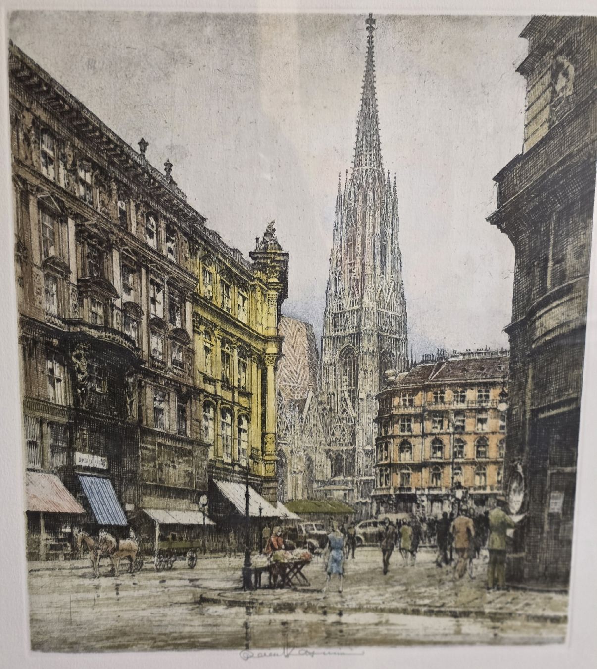 Dipinti: Robert Kasimir St.Stephans Cathedral Vienna Reduzierte Preis – Usato da Rohrbach venduto da lod_m58r 3