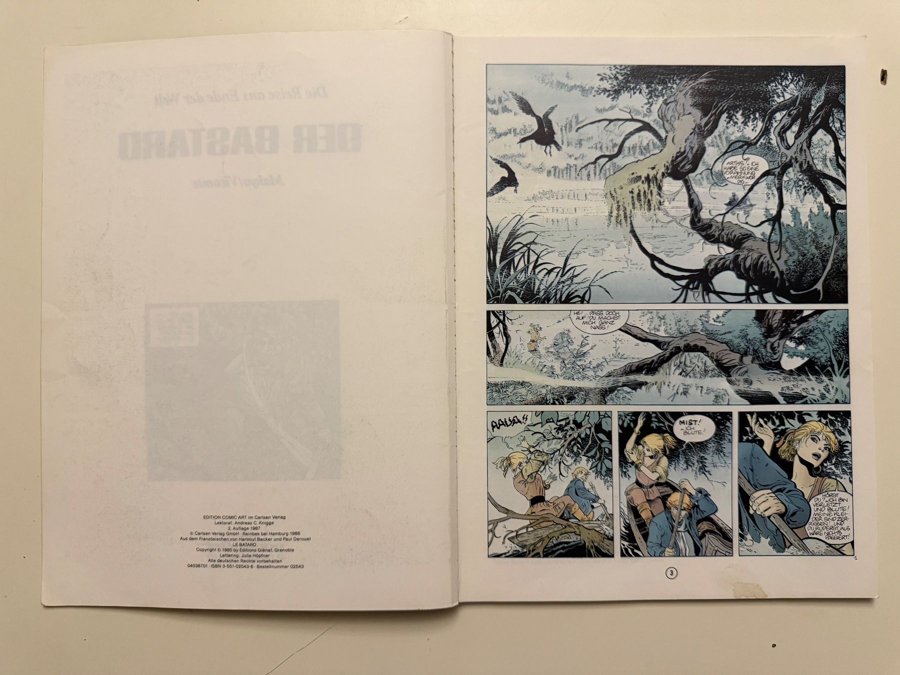 Fumetti: Die Reise ans Ende der Welt 3 - Makyo / Vicomte – Usato da Münsingen venduto da Ganjam 3