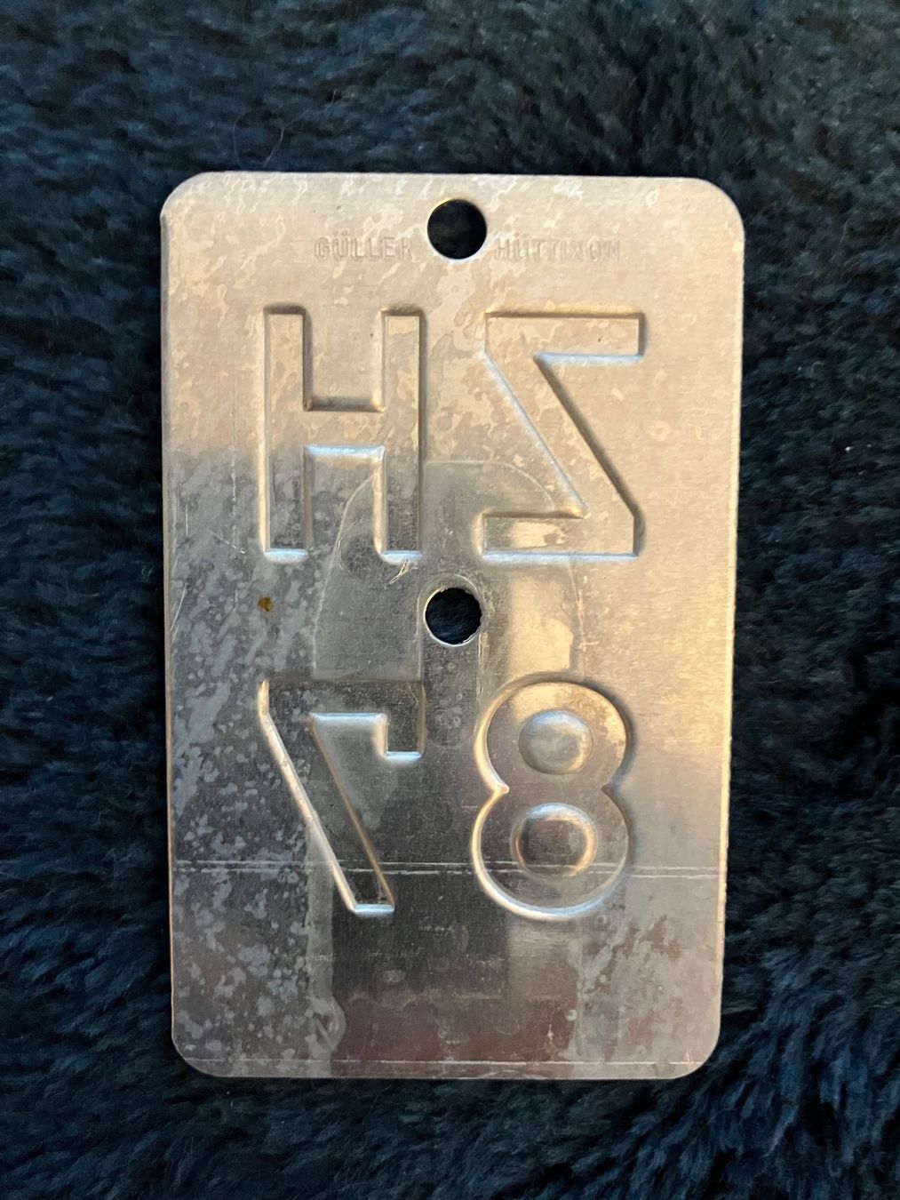Insegne: Velo Nummer ZH 87 – Usato da Zürich venduto da Kue_Zuerich 1