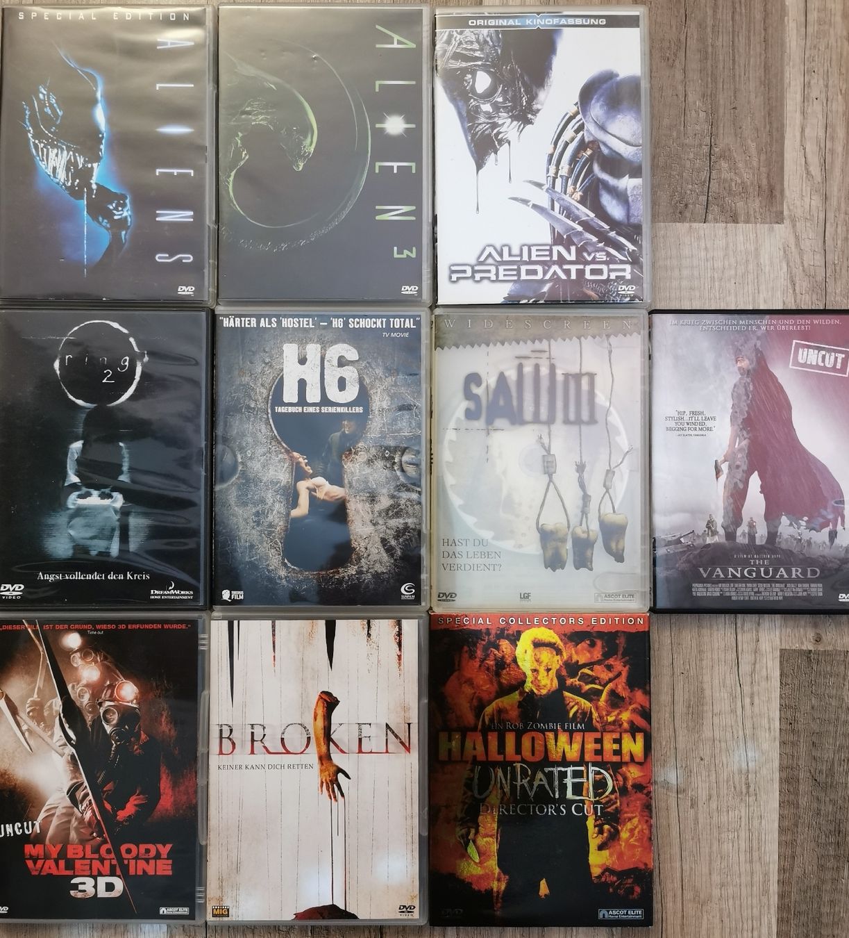 Alle DVDs: 10 DVD Horror Based – Gebraucht aus Grenchen von KevinsellsCards