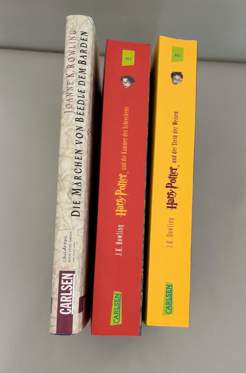 Libri: 💖 3 Harry Potter Bücher – Nuovo (secondo la descrizione) da Steinhausen venduto da esmeralda45 3