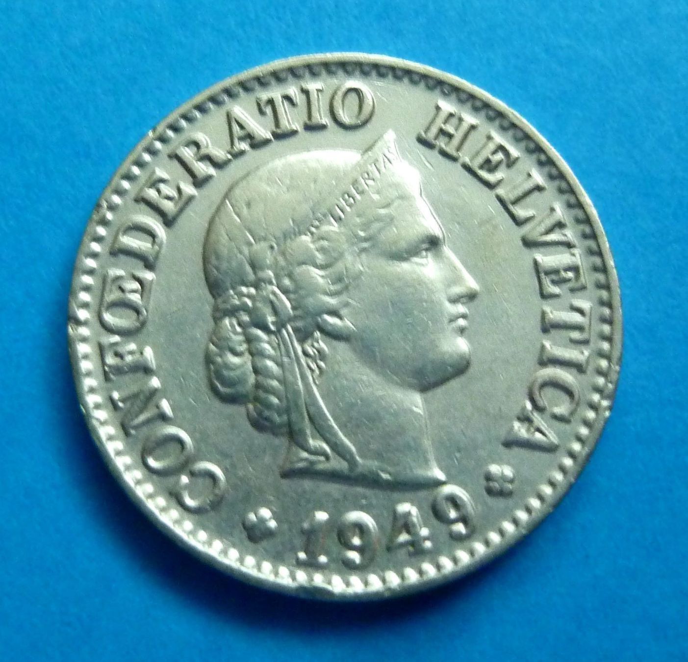Tutti le monete: 10 Rp. 1949, 2 Stk. – Usato da Niederglatt ZH venduto da Viktor1949 1