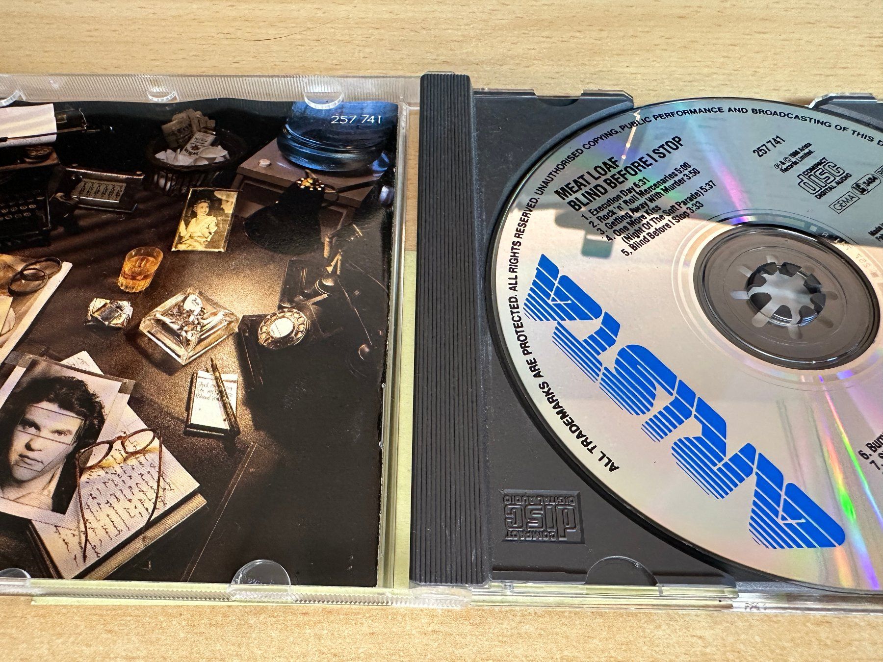 CD: E2 Meat Loaf – Blind Before I Stop – Usato da Rikon im Tösstal venduto da Alpenmutz 2