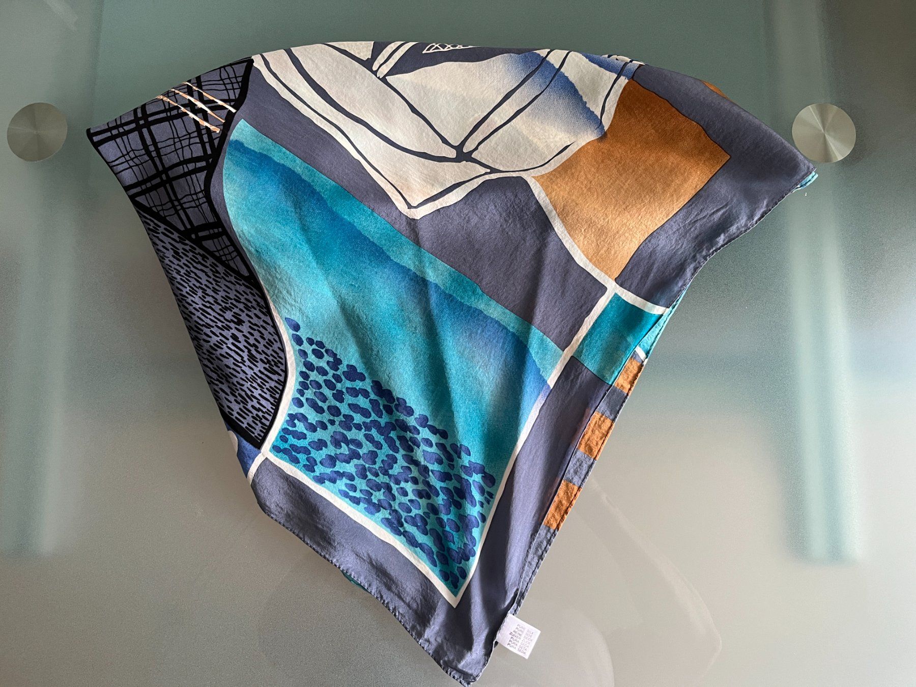 Foulards, Tücher & Schals: Foulard aus Seide - Seidentuch – Gebraucht aus Uetendorf von Florabella01 4