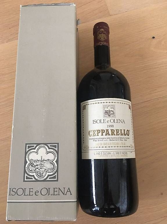 Vino: Isole e Olena Cepparello 1990 Magnum – Nuovo (secondo la descrizione) da Beinwil am See venduto da isole