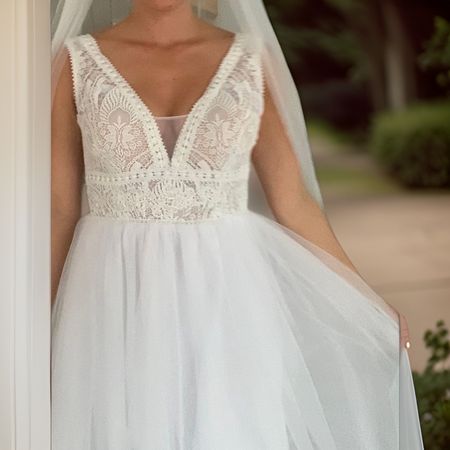 BOHO Hochzeitskleid NEU gr.38