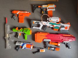 Nerf Blaster Set guter Zustand