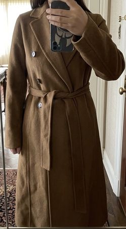 Neu* Damen Mantel braun 40% Kaschmir 40% Wolle Made in Italy