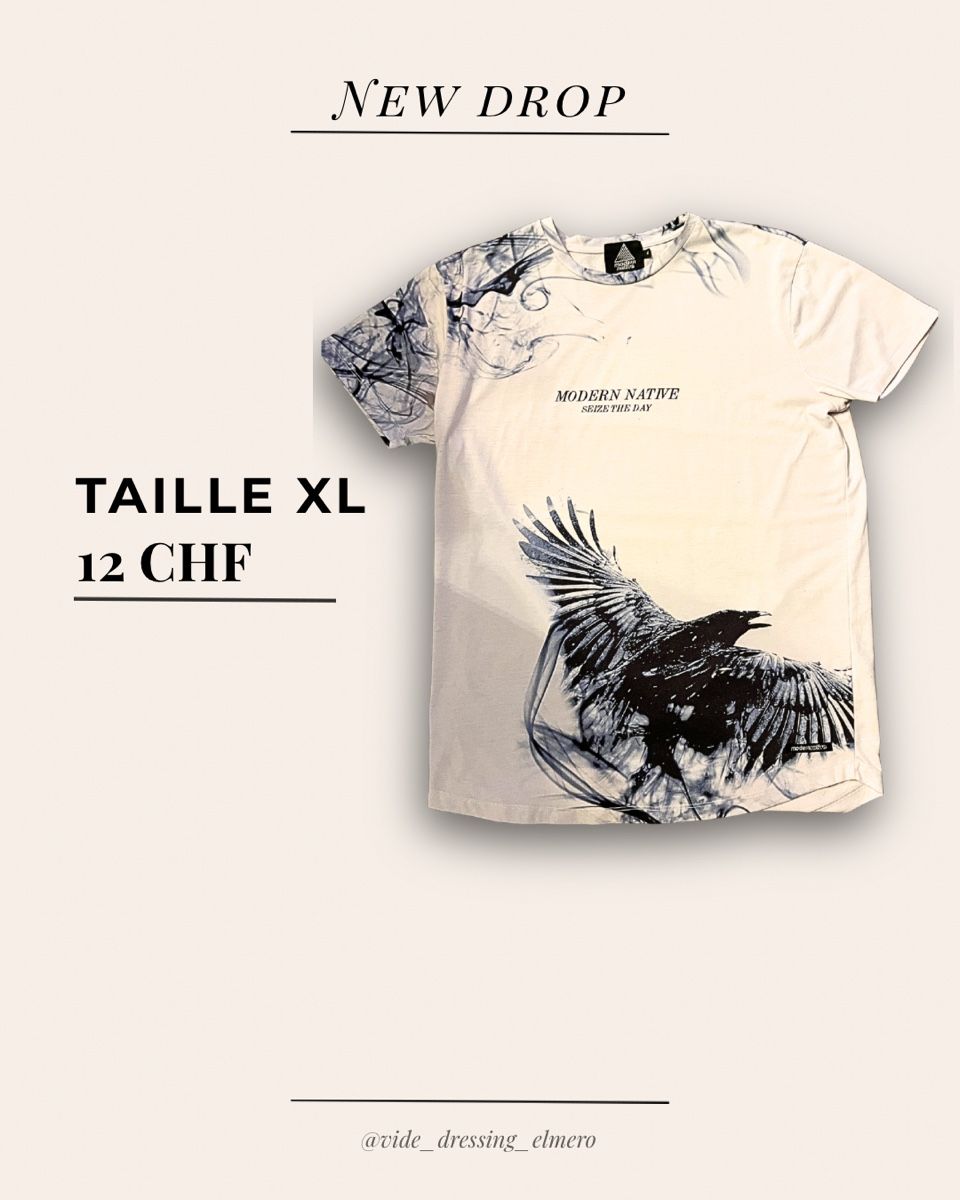 T-Shirts: T-shirt moderne taille XL – Neu (gemäss Beschreibung) aus Massonnens von Rebelle88
