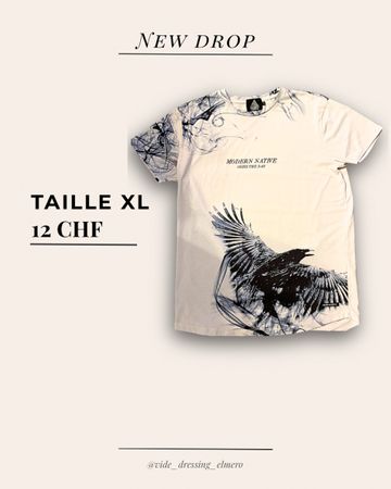 T-shirt moderne taille XL