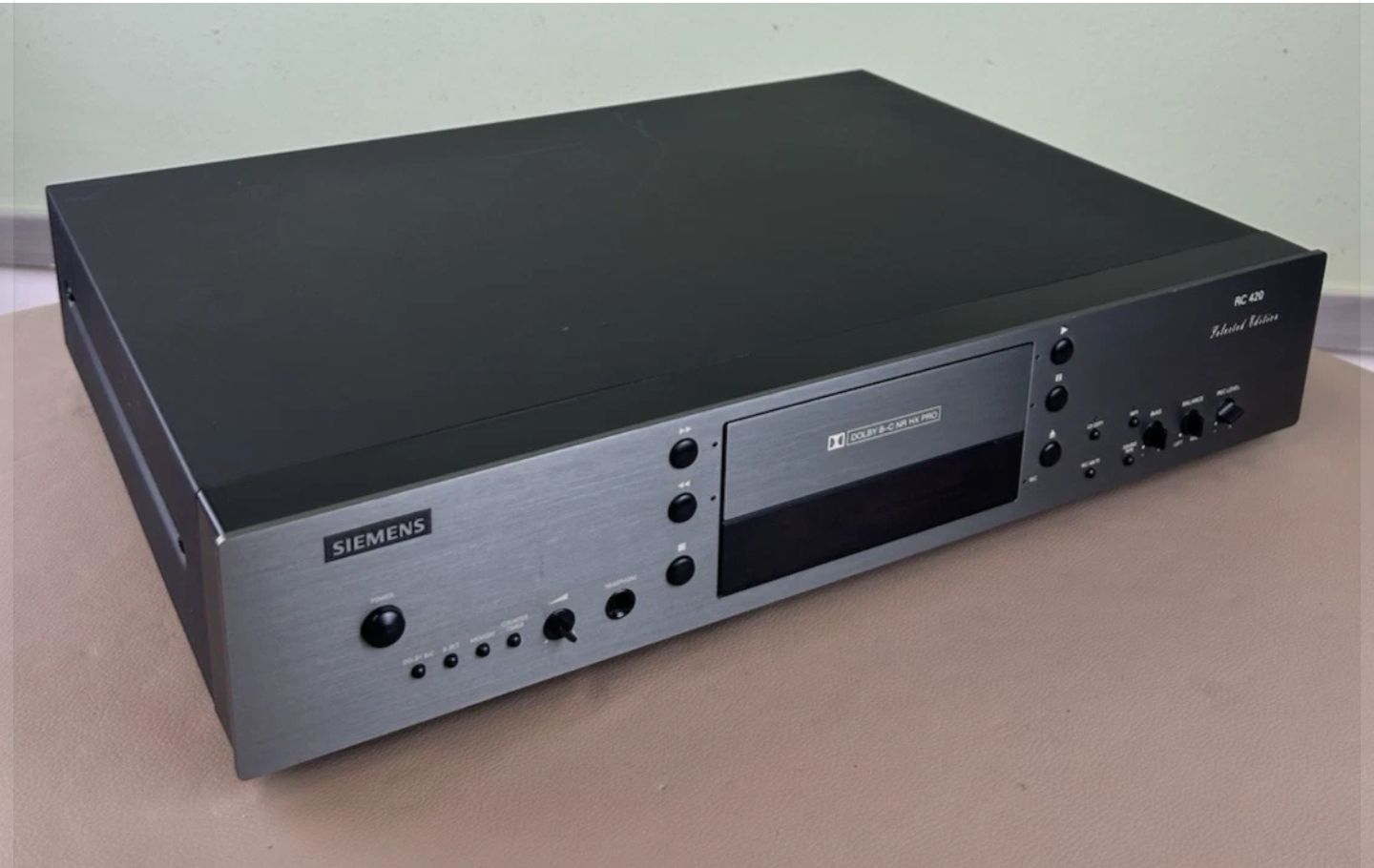 Siemens Lettore multimediale & Streamer: Siemens RC 420 Kassettendeck – Difettoso da Fischenthal venduto da Zeniz 2