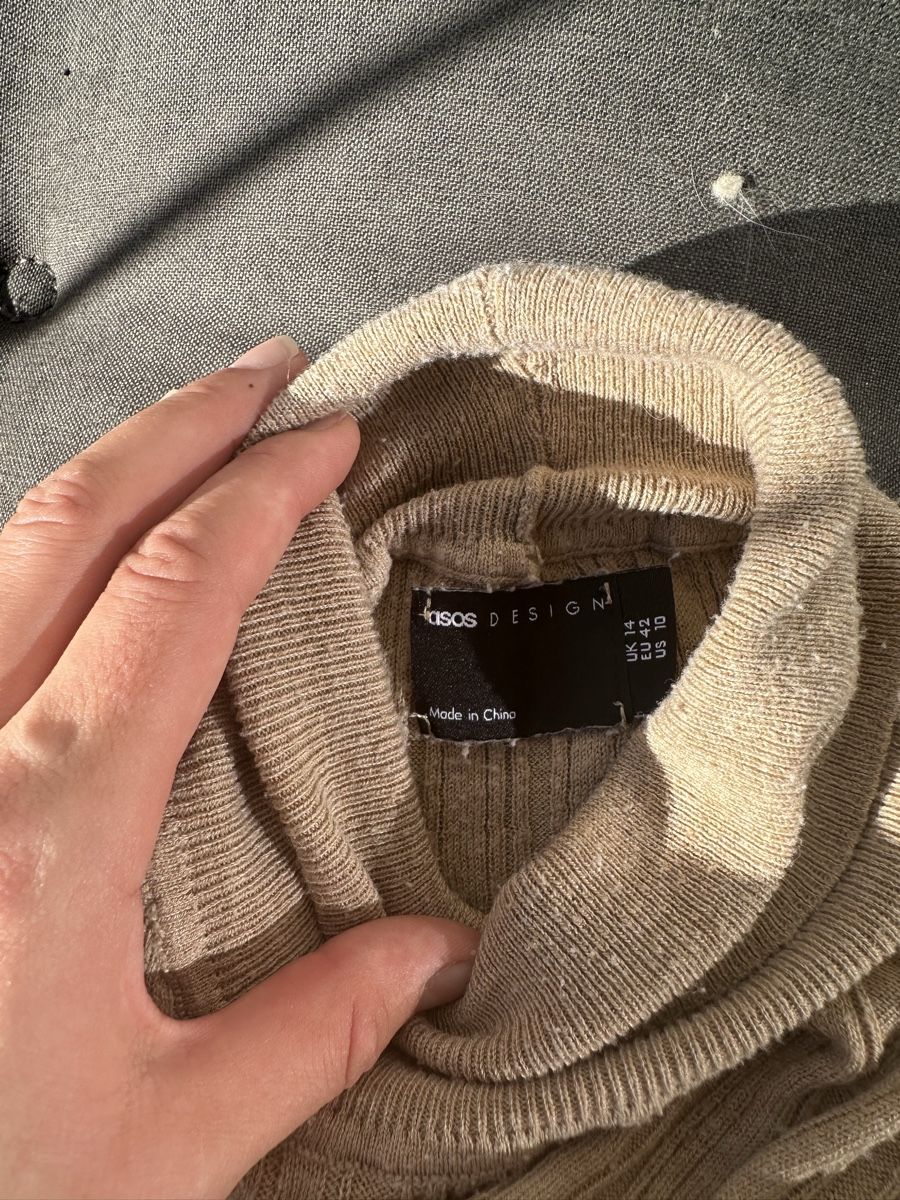 Asos Maglioni & Felpe: Pull col roulé marron – Usato da Lausanne venduto da sou_w9bl 2