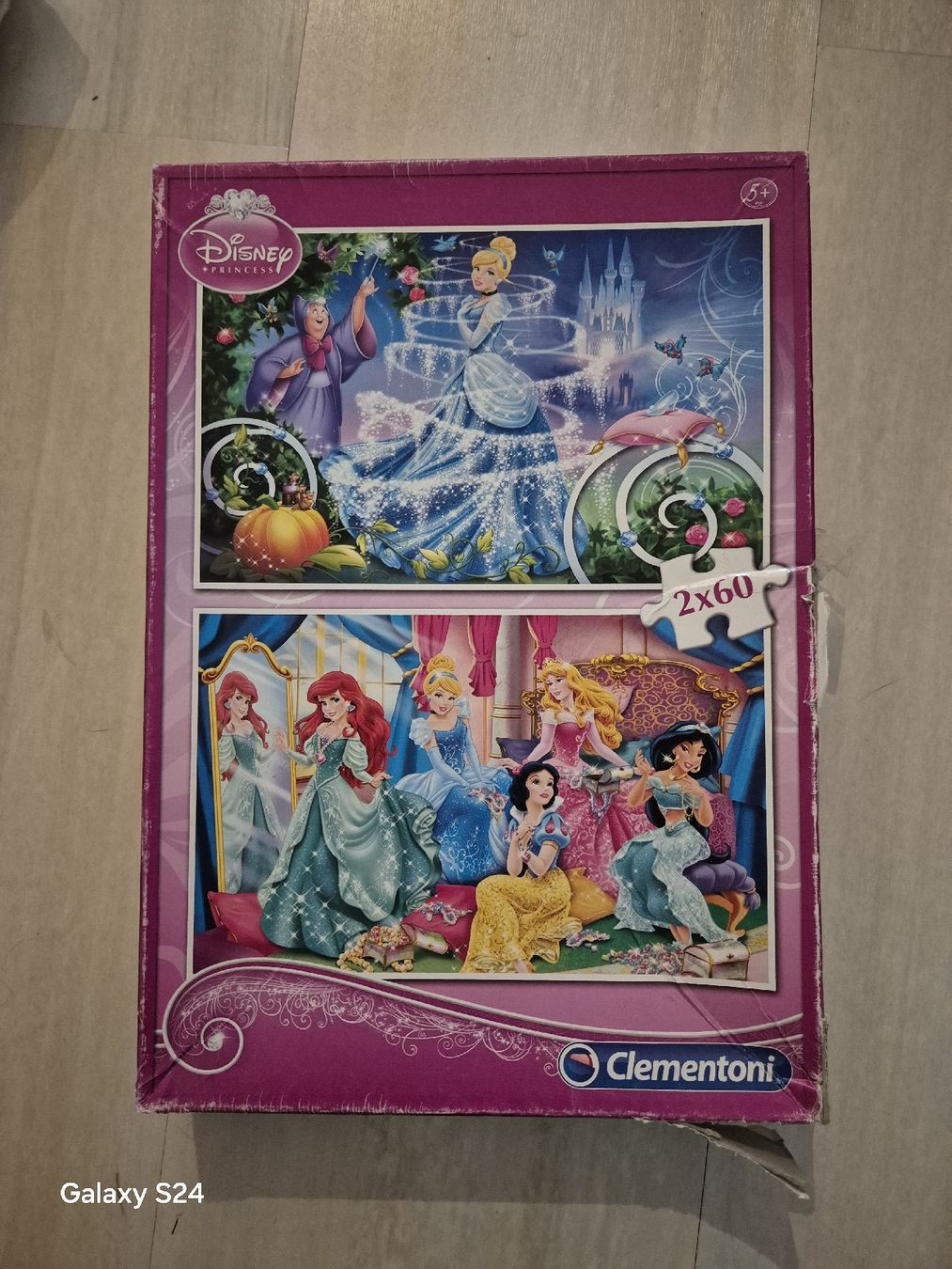 Clementoni Puzzle: Puzzle Princess 2x60 Stück – Usato da Stansstad venduto da Kyra014