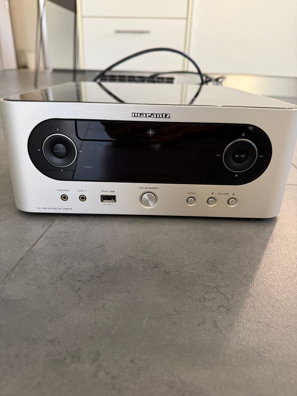 Marantz Ricevitori: Marantz M-CR603, Receiver, Silber – Usato da Wichtrach venduto da cimora