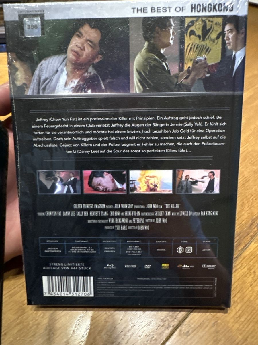 Tutti i DVDs: Blast Killer Mediabook neu John Woo – Nuovo e nell'imballaggio originale da Benken ZH venduto da Audi-erich 1