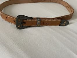 Ceinture Lois vintage en cuir